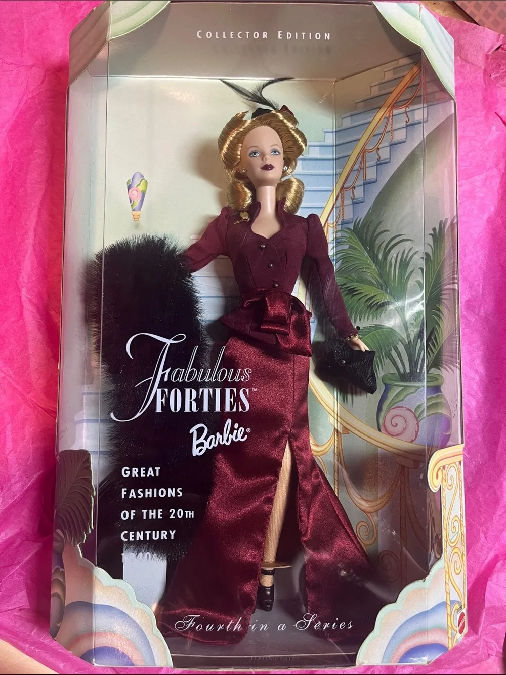 1999 Fabulous Forties Barbie Doll Great Fashions of the 20th Century NRFB